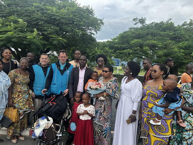 Retour au Burundi pour nos petits Kem Willem et Godefroid