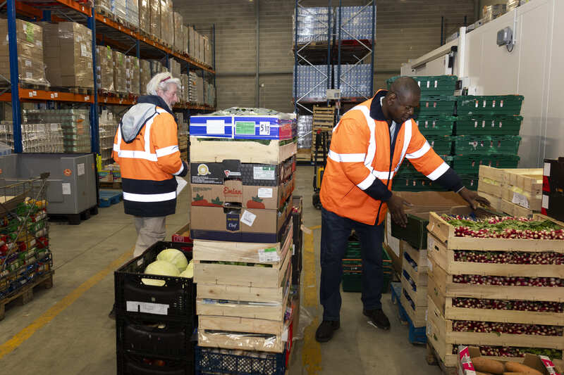 Collecter des denrées pour les plus démunis